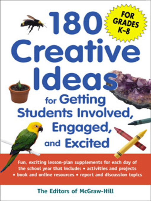 Title details for 180 Creative Ideas for Getting Students Involved, Engaged, and Excited by McGraw Hill - Available